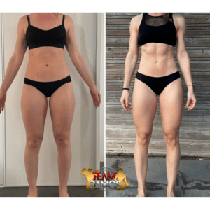 Transformation physique femme 6 mois Steph Ramos Coach La rochelle
