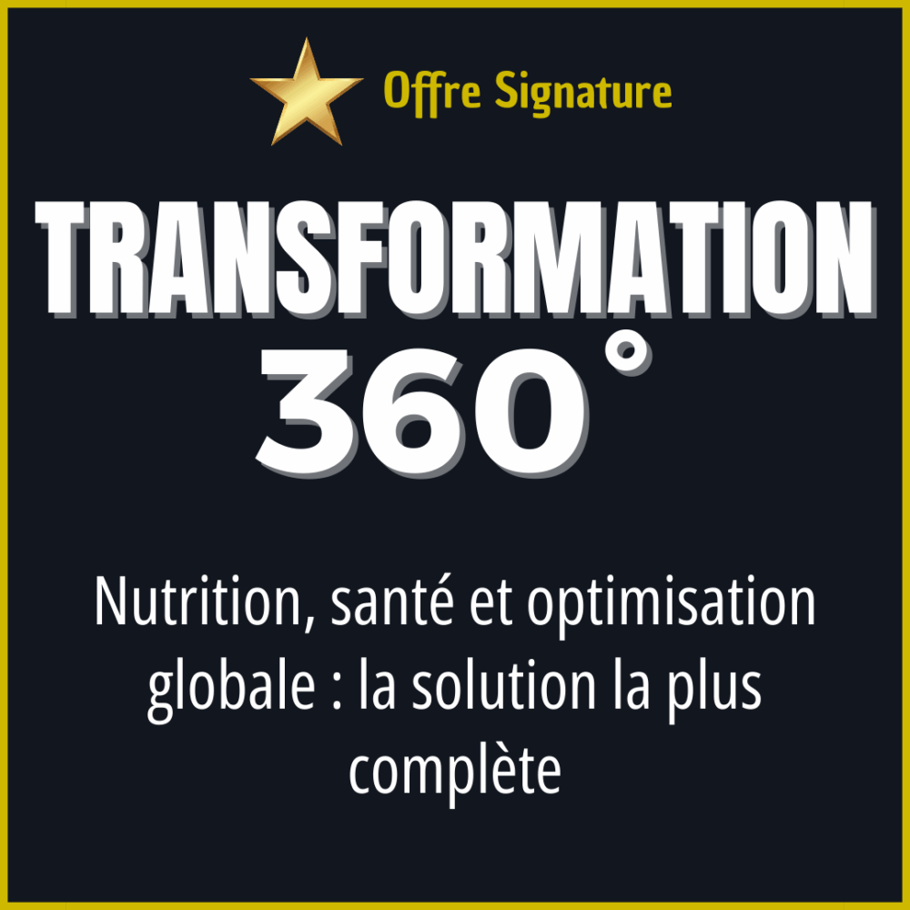 Pack 3 : Transformation 360° - Offre Signature