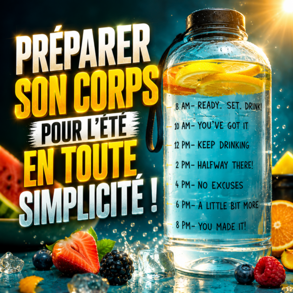 Préparer son corps pour l’été hydratation alimentation saine remise en forme et bien-être Steph Ramos Coach