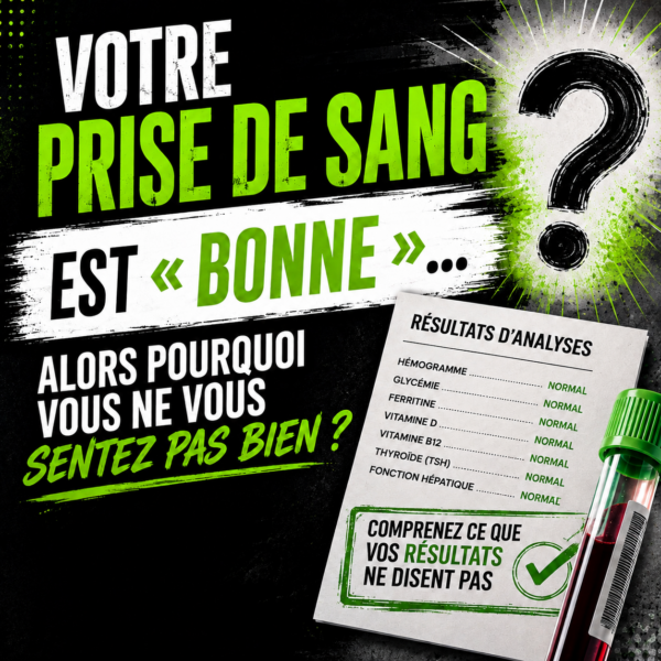 Prise de sang normale mais fatigue persistante malgré des résultats d’analyses dans les normes